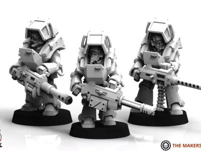 Universal Guard - War Suits 3D print model