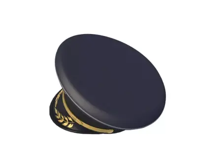 Pilot Hat 3D model