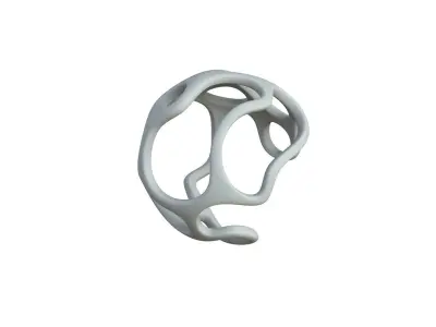 SciFi Cube Object No 27792 Low Poly Shape Texture