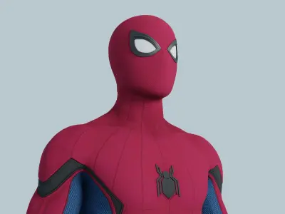 Spider-Man Homecoming Stark Suit -- Updated 2022 Low-poly 3D model