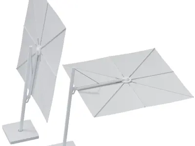 Versa Square Parasol by Umbrosa 3D model