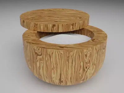 Salt cellar 3D model