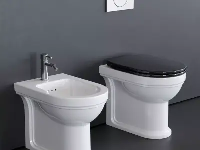 Ceramica Catalano Canova Royal WC Low-poly 3D model