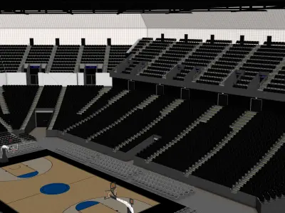 Accor Arena 3D model