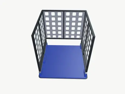 Pallet Carrier Low-poly 3D model