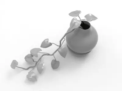 Money Plant 3D print model