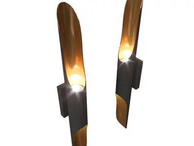 Lehome F405 Delightfull Coltrane Wall Single Sconce 3D model