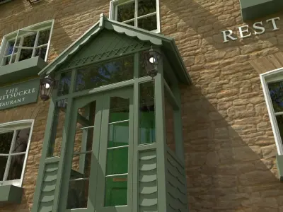 Honeysuckle Tea Rooms Cottage 3D model