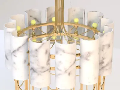 Niagara Suspension Lamp 3D model