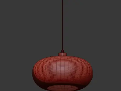 Frandsen Kobe Glass pendant 3D model
