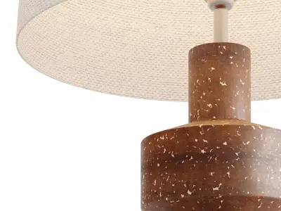 Shoreham Table Lamp By Vaughan 3D model