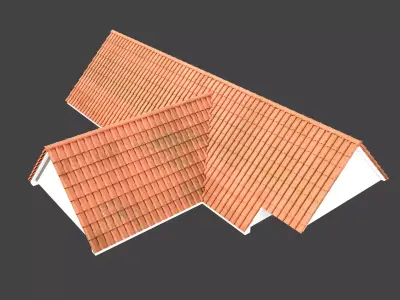 Realistic Roof Collections 19 3D model