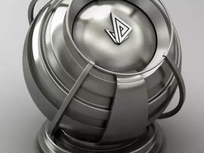 VRAY SHADER---METAL---Lanthanum Texture