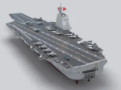  China aircraft carrier CV-18 Fujian 