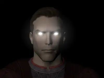 Superman Injustice God Among us Rigged Low-poly 3D model