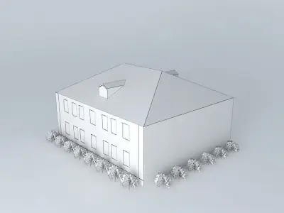 Riga Ieriku street 11 Free 3D model