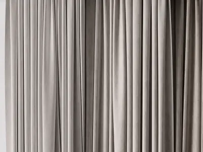 Hadi Curtains 31 Low-poly 3D model