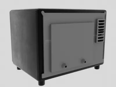 Electric oven 3D model