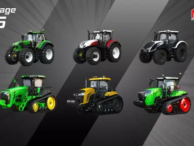 Farming Vehicles and Tools - Package5 - Tractors