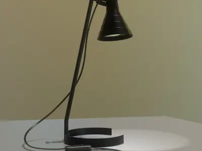 Desk Lamp Low-poly 3D model