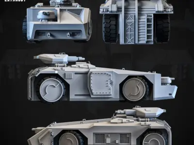 APC 32mm 3D Printable 3D print model