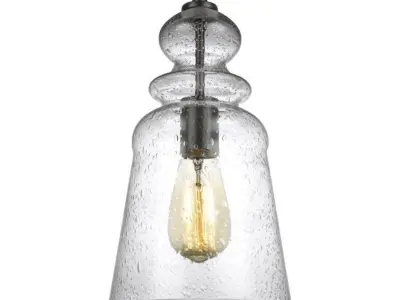Lozano 1 - Light Single Bell Pendant Free 3D model