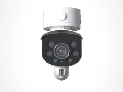 CCTV camera 3d model high quality Low-poly 3D model