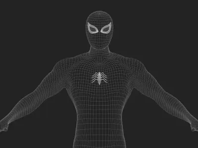 Spider-Man and His Amazing Friends 3D Model 3D model