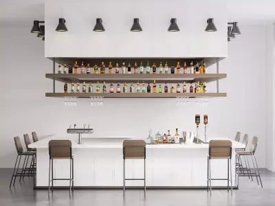 CAFE BAR NO19 A 3D model