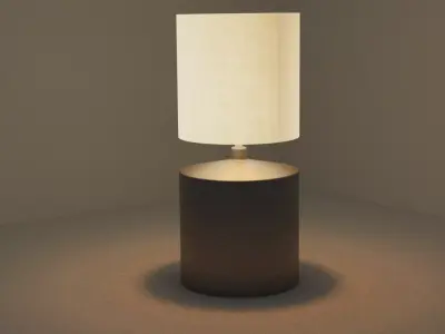living room lamp 3D model get