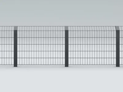 Fence wire 3D model