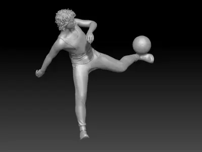 fifa street player 4 3D print model