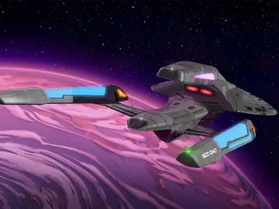 USS Paradox 3D print model
