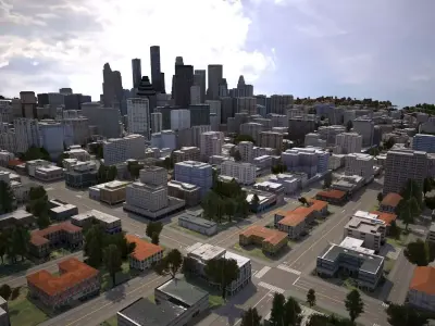 Real Time City 09 3D model