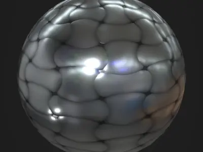  Abstract metal pbr material  Texture