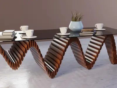 Coffee Table PART5 3D model