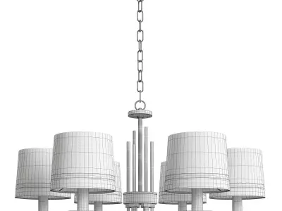 Chandelier Stilfort Chart Low-poly 3D model