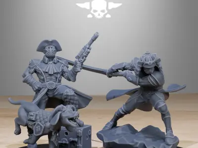 GrimCorp Jesters 3D print model