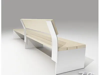 BENCH BANCAL 3D model