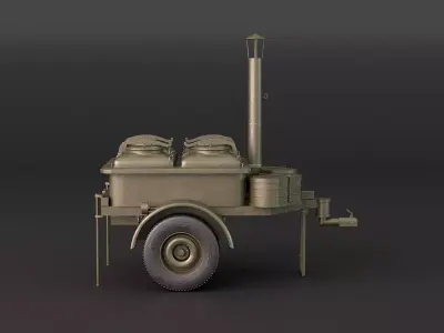 Field Kitchen 3D model