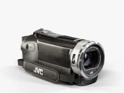 JVC EX310 camcorder Low-poly 3D model