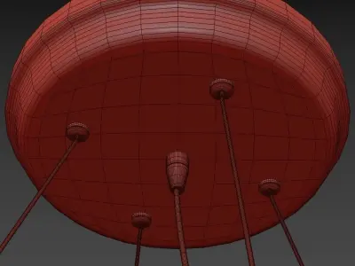 Frozen waterfall by Serip 3D model