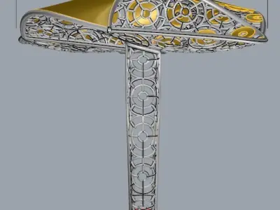  FUSION LIGHT RING COLLECTION-RB04- 3D print model