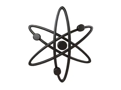 Cosmos Coin v2 008 Low-poly 3D model