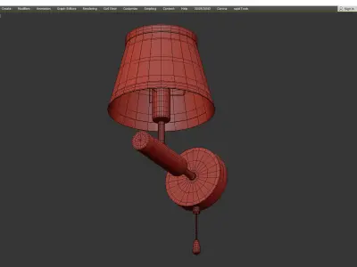 SIMEN WALL Low-poly 3D model