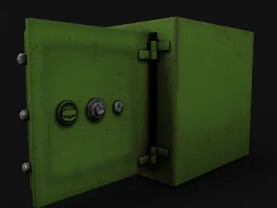 Safe Rigged LowPoly for game Free low-poly 3D model