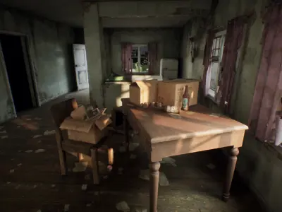 Post-Apocalyptic Interior Prop Pack-Game Ready 3D Assets Low-poly 3D model