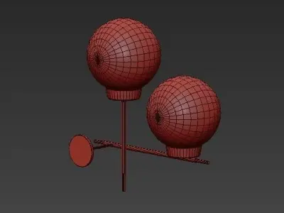 Wall lights 5 3D model
