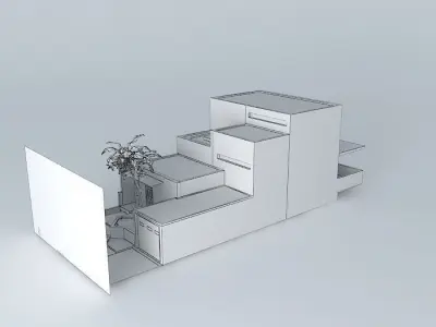 Modern house Free 3D model