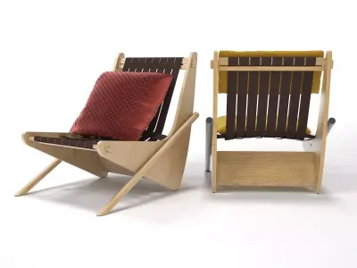 Boomerang chair 3D model